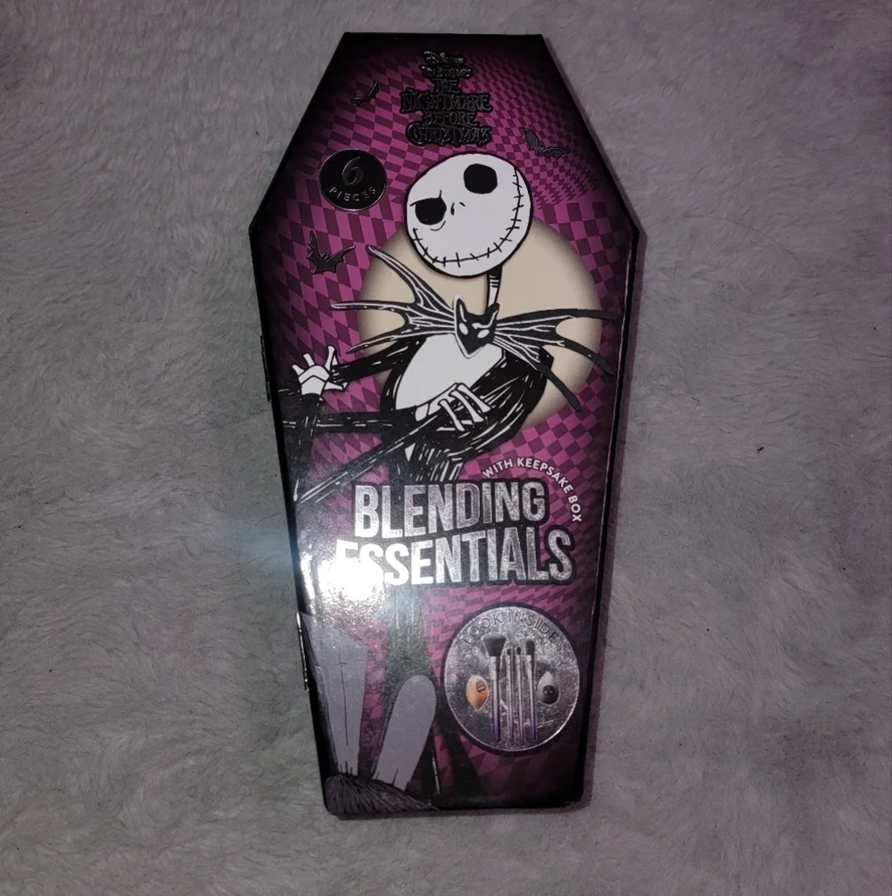 NIB Disney Nightmare Before Christmas Makeup Set - Black and Purple